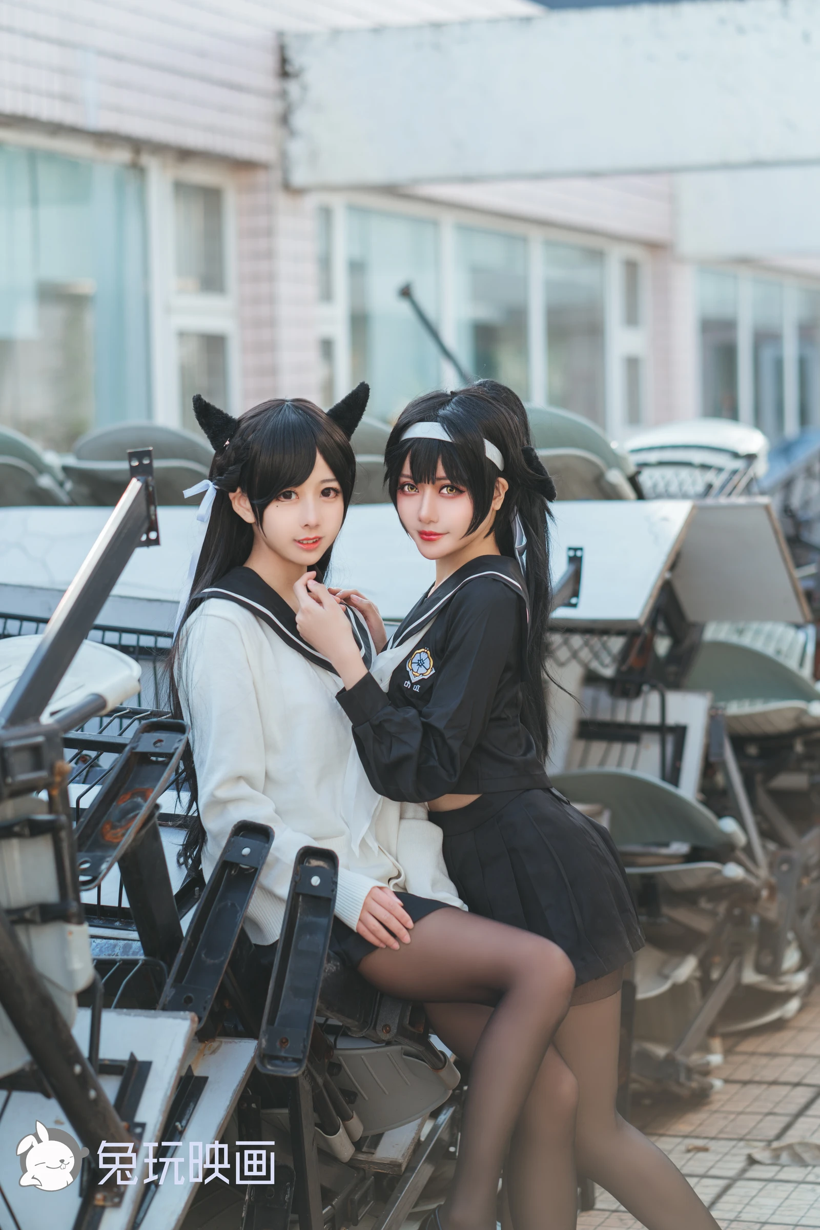 兔玩映画---JK制服-Vol.001-高雄爱宕-[49P-0.98GB]-1